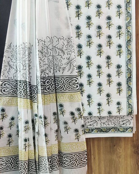 Cotton Suit Set with Cotton Dupatta ( CT050926)