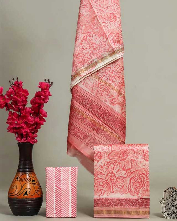 Premium Print Maheswari silk suit Set ( MH270702)
